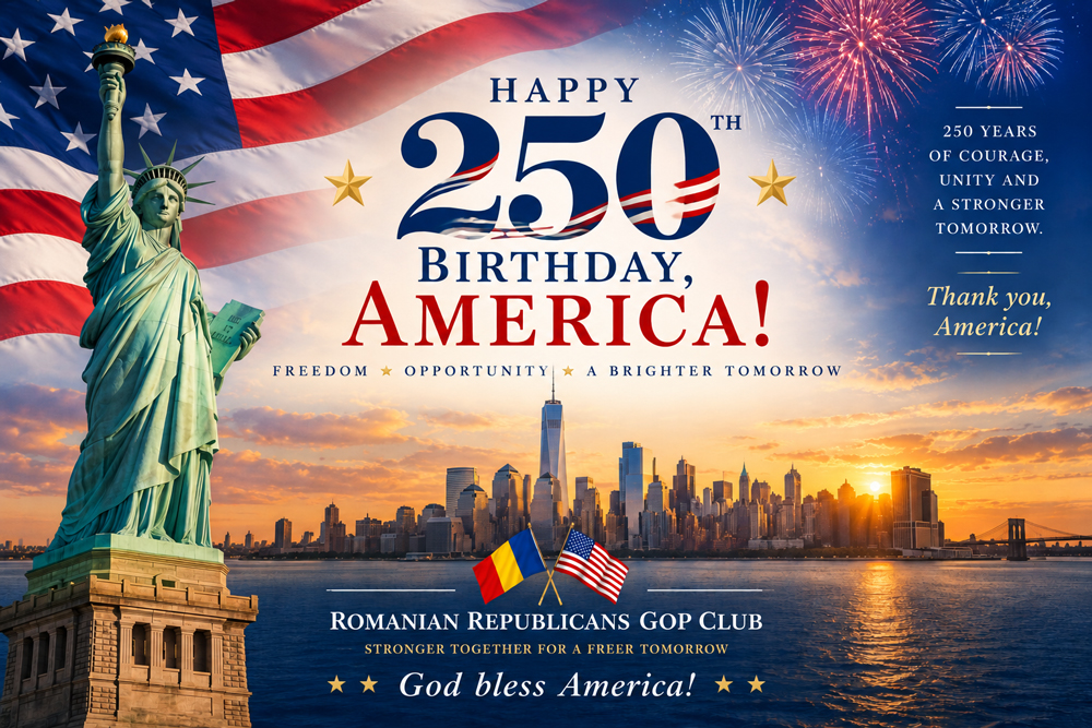 HAPPY 250TH BIRTHDAY, AMERICA!